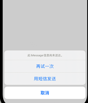 定安apple维修iPhone上无法正常发送iMessage信息