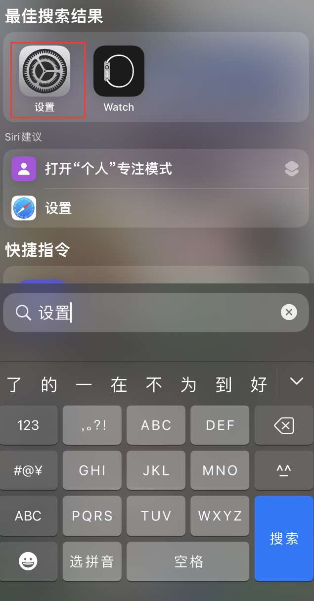 定安苹果手机维修分享：iPhone 找不到“设置”或“App Store”怎么办？ 