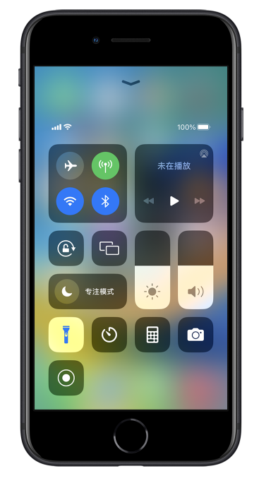 定安苹果14维修分享苹果iPhone 14 Pro手电筒开启方法 