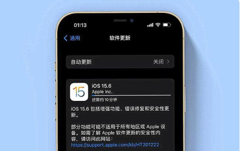 定安苹果手机维修分享iOS 15.6续航怎么样 