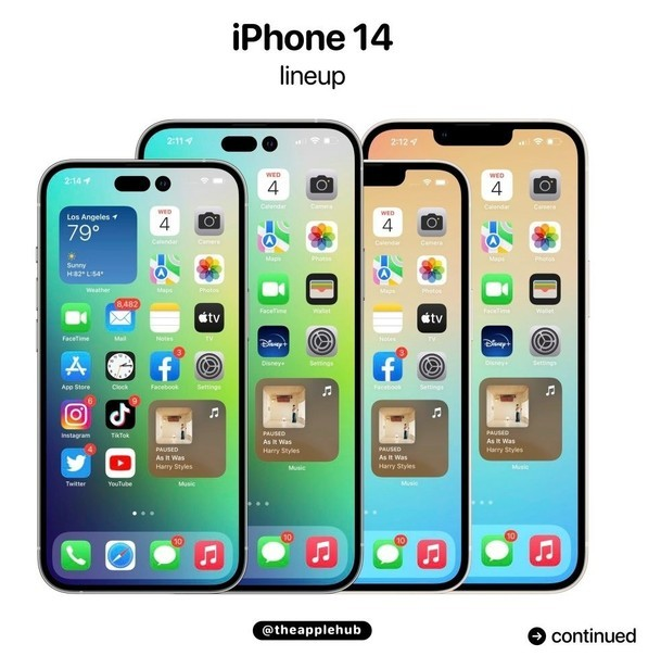 定安苹果14维修分享iPhone 14全家福 
