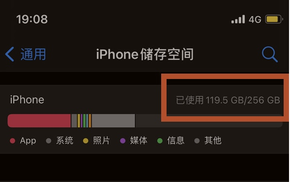 定安苹果13维修分享iPhone13如何查看剩余内存 