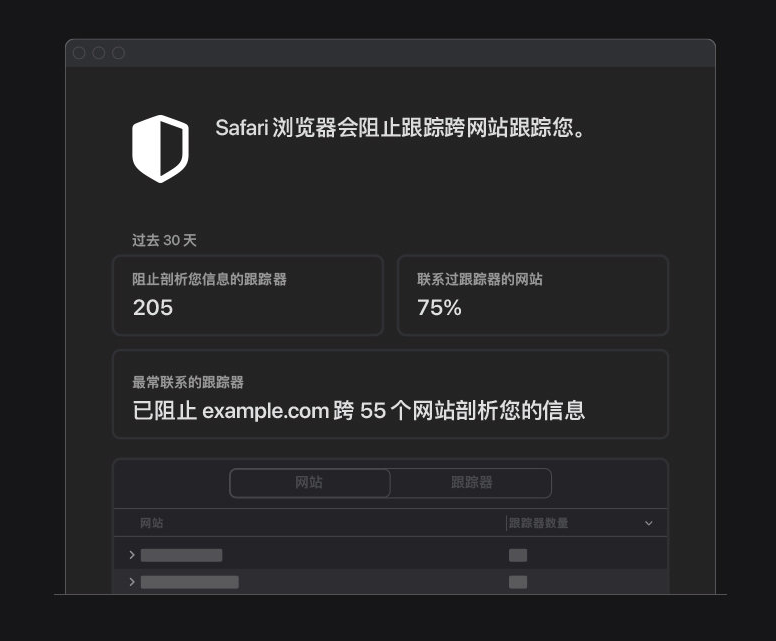 定安苹果手机维修分享如何在 Safari 浏览器中查看和打开隐私报告 