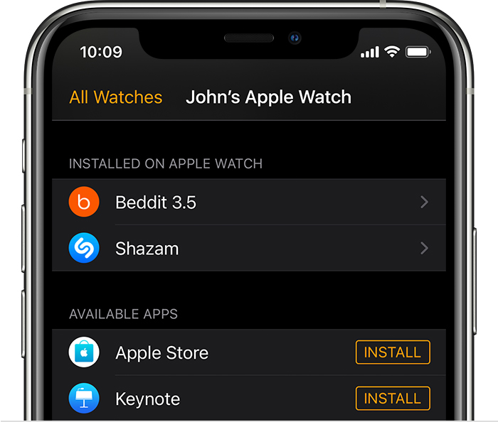 定安苹果手机维修分享如何在 Apple Watch 上下载应用 
