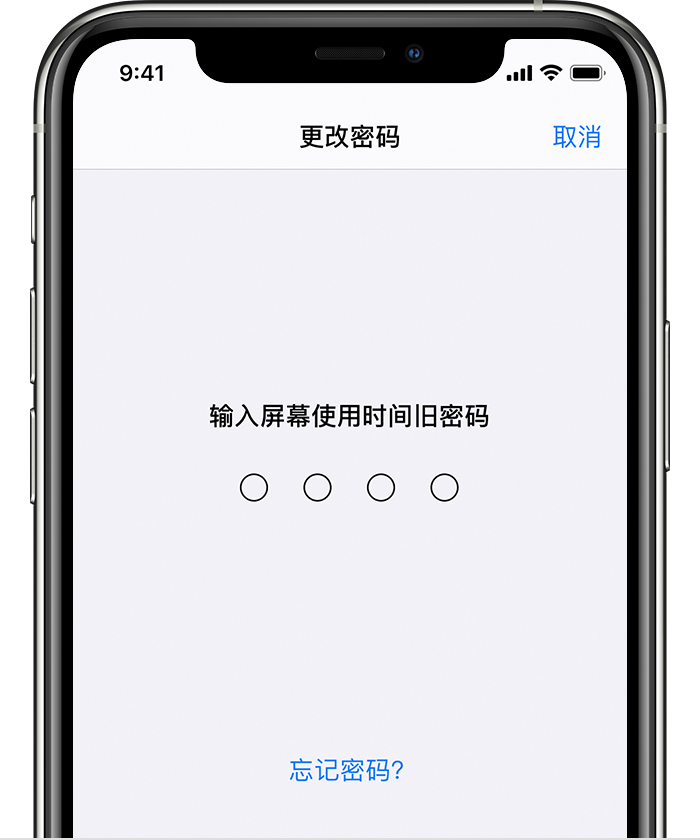 定安苹果手机维修分享iOS 14 忘记屏幕使用时间密码怎么办 