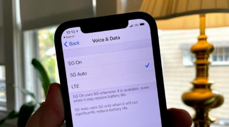 定安苹果手机维修分享iPhone 12如何打开或关闭5G网络 